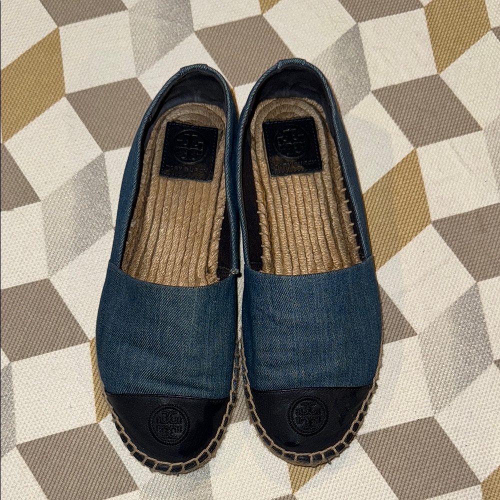 Tory Burch Women's Blue and Denim Espadrilles